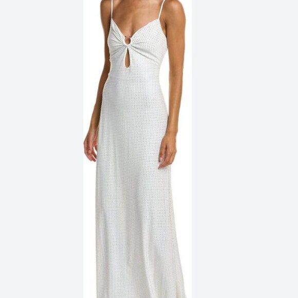 NWT Liv Foster White Keyhole Dress - Picture 3 of 7